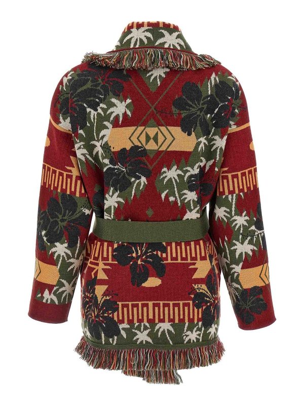 ALANUI: cardigans online - Hibiscus Bloom Cardigan