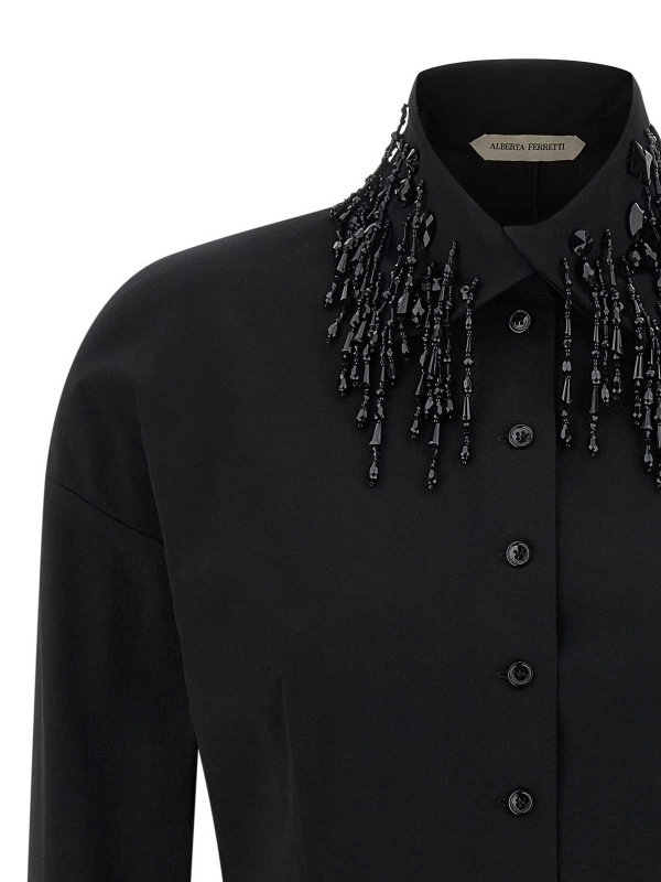 The Best Shops ALBERTA FERRETTI: Chemises - Chemise - Noir