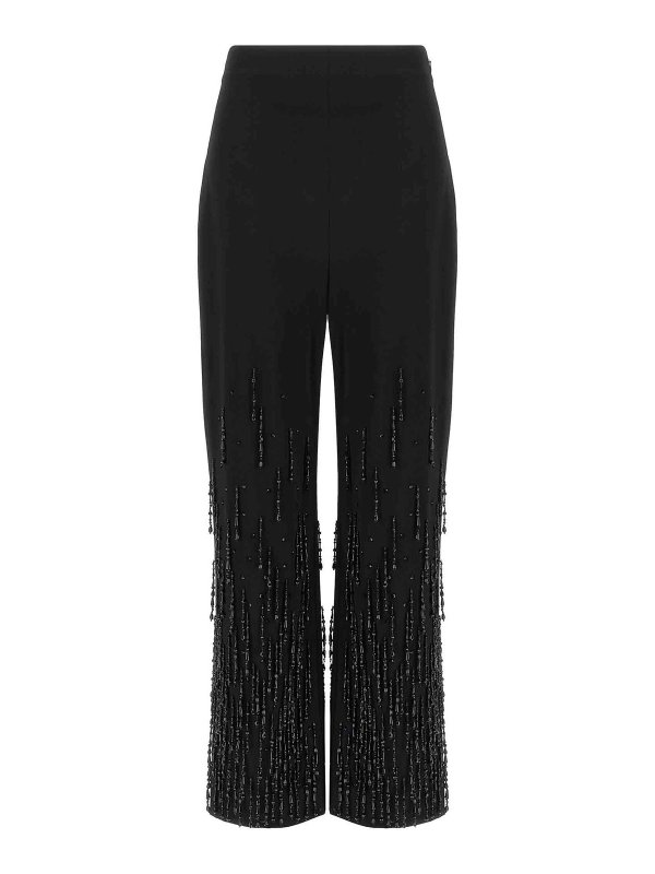 ALBERTA FERRETTI: casual trousers - Beaded Pants