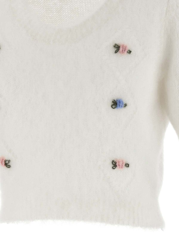 Carded Mohair Sweater shop online: ALESSANDRA RICH