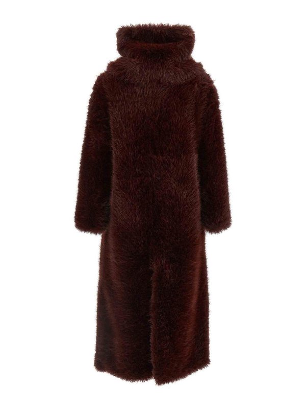 The Best Shops B&B COUTURE: Manteaux courts - Manteau Court - Rouge Brun