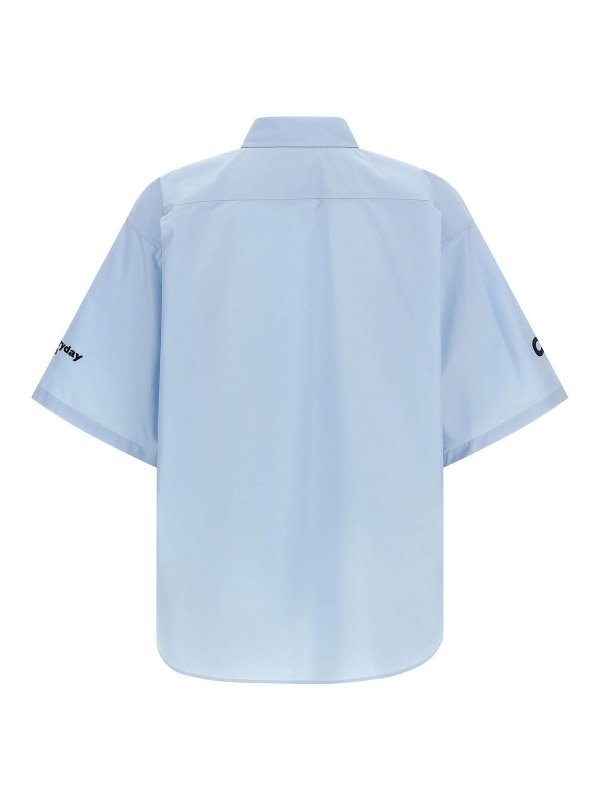 BALENCIAGA: Camisas online - Camisa - Azul Claro