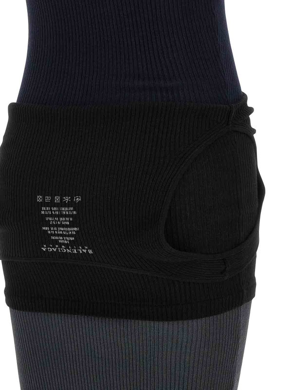 膝丈ドレス - 黒 shop online: BALENCIAGA