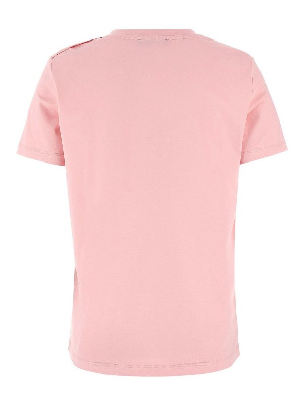 Balmain: Camisetas online - Camiseta - Color Carne Y Neutral