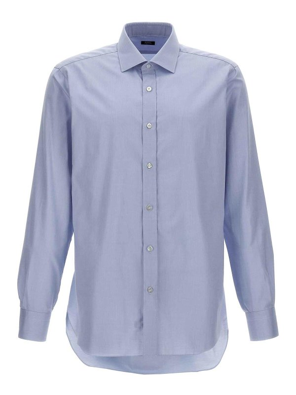 BARBA: shirts - Poplin Shirt