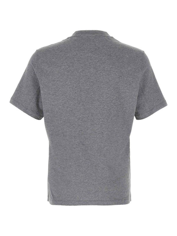 BRUNELLO CUCINELLI: t-shirts online - Logo Print T-Shirt