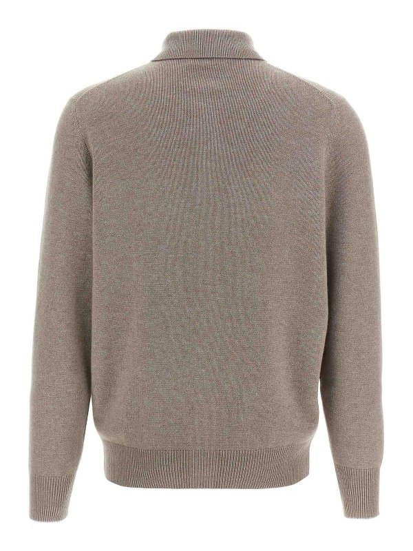 BRUNELLO CUCINELLI: カーディガン online - カーディガン - ベージュ