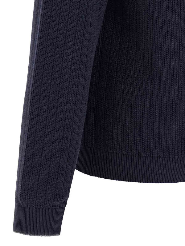 Poloshirt - Blau shop online: BRUNELLO CUCINELLI