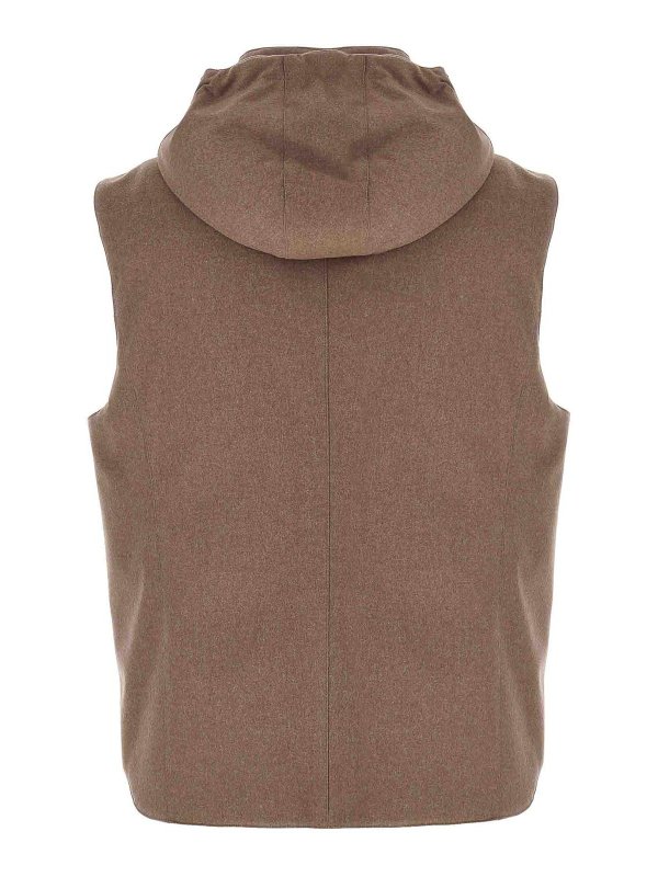 BRUNELLO CUCINELLI: Westen online - Weste - Beige