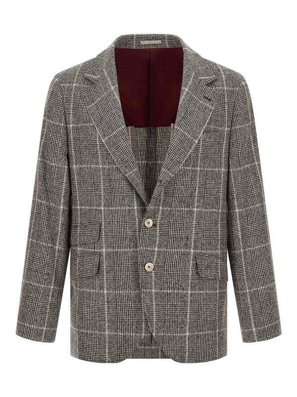 BRUNELLO CUCINELLI: Blazer - Blazer - Multicolor