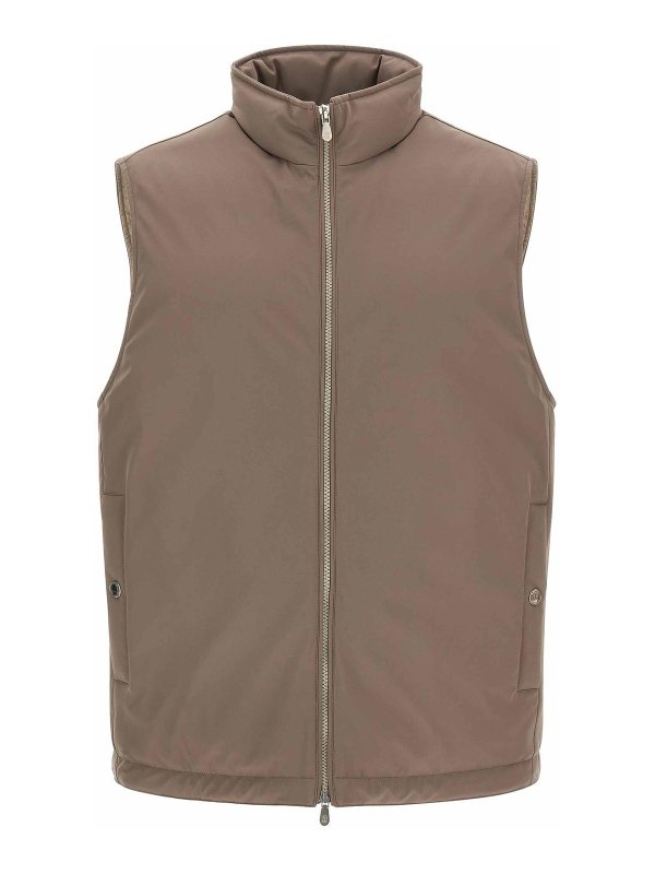 BRUNELLO CUCINELLI: vests - Padded Vest