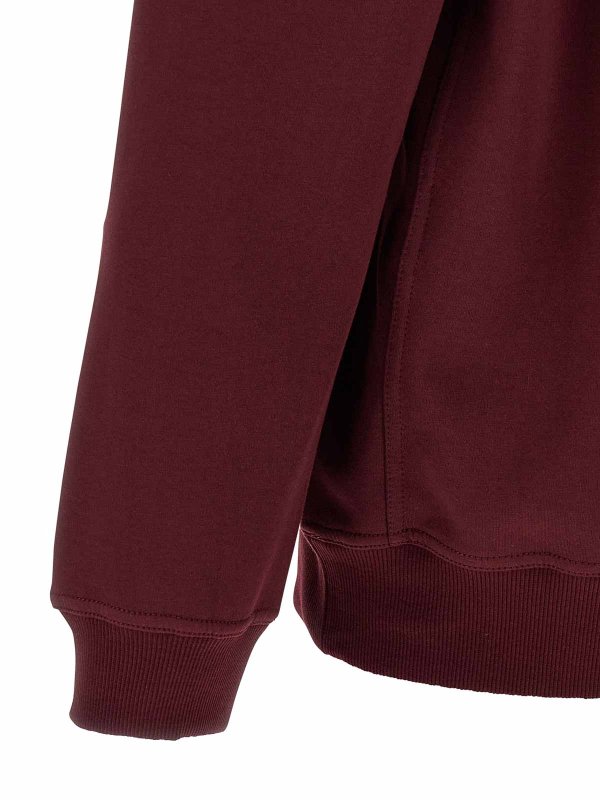 スウェットシャツ/セーター - ダークレッド shop online: BRUNELLO CUCINELLI