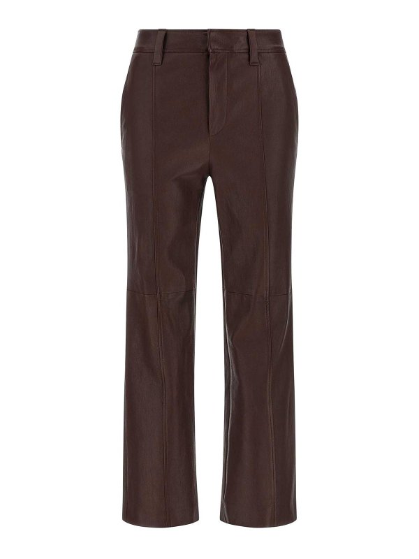BRUNELLO CUCINELLI: Pantalons casual - Pantalons Décontractés - Marron
