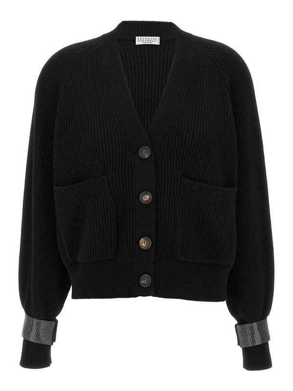 BRUNELLO CUCINELLI: cardigans - Monile Cuff Cardigan