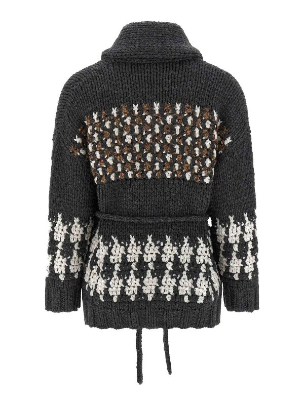 BRUNELLO CUCINELLI: カーディガン online - カーディガン - マルチカラー