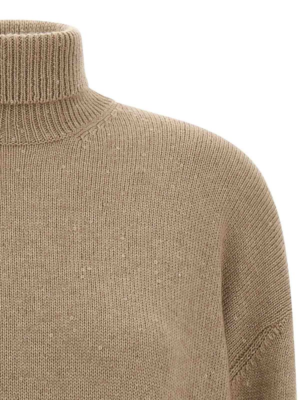 The Best Shops BRUNELLO CUCINELLI: cardigans - Sequin Sweater