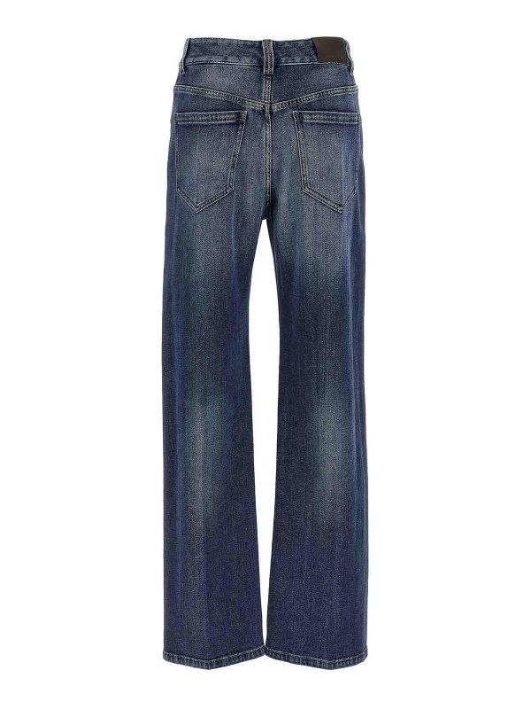 BRUNELLO CUCINELLI: ブーツカットジーンズ online - ブーツカットジーンズ - ブルー