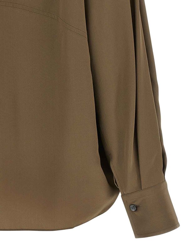 ブラウス - ブラウン shop online: BRUNELLO CUCINELLI