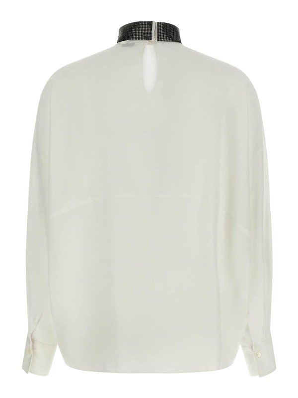 BRUNELLO CUCINELLI: ブラウス online - ブラウス - ベージュ