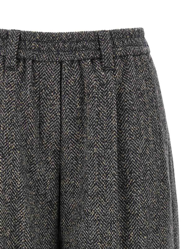The Best Shops BRUNELLO CUCINELLI: Trousers Shorts - Wool Bermuda Shorts
