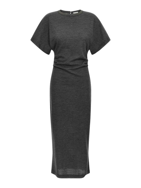 BRUNELLO CUCINELLI: knee length dresses - Wool Dress