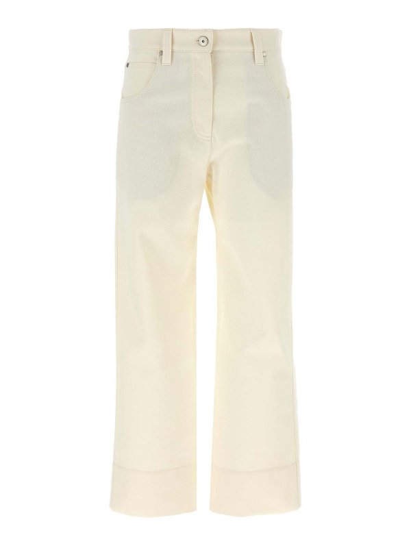 BRUNELLO CUCINELLI: カジュアルトラウザー - ショートパンツ - ベージュ