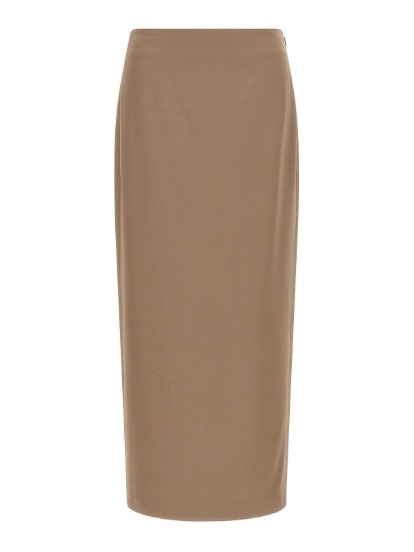 BRUNELLO CUCINELLI: Lange Röcke - Langer Rock - Beige