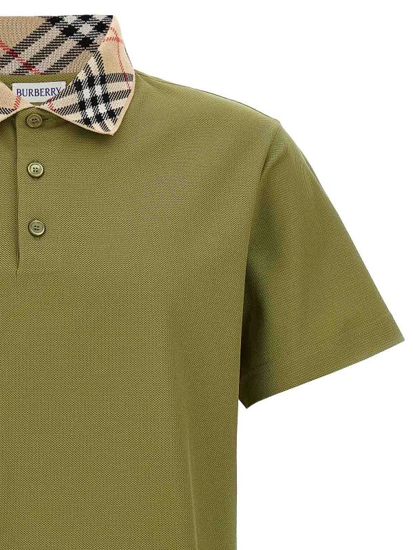 Burberry ポロシャツ - 緑 - グリーン - メンズ | 8110946