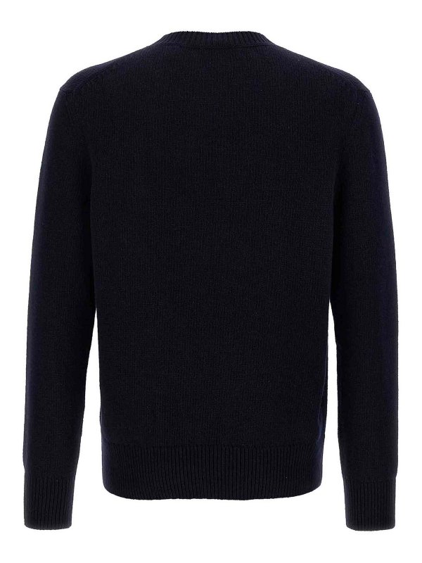 BURBERRY: crew necks online - Sweater inlaid logo