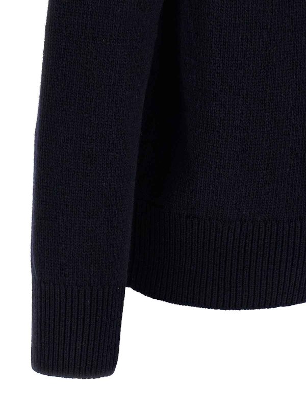 Sweater inlaid logo shop online: BURBERRY