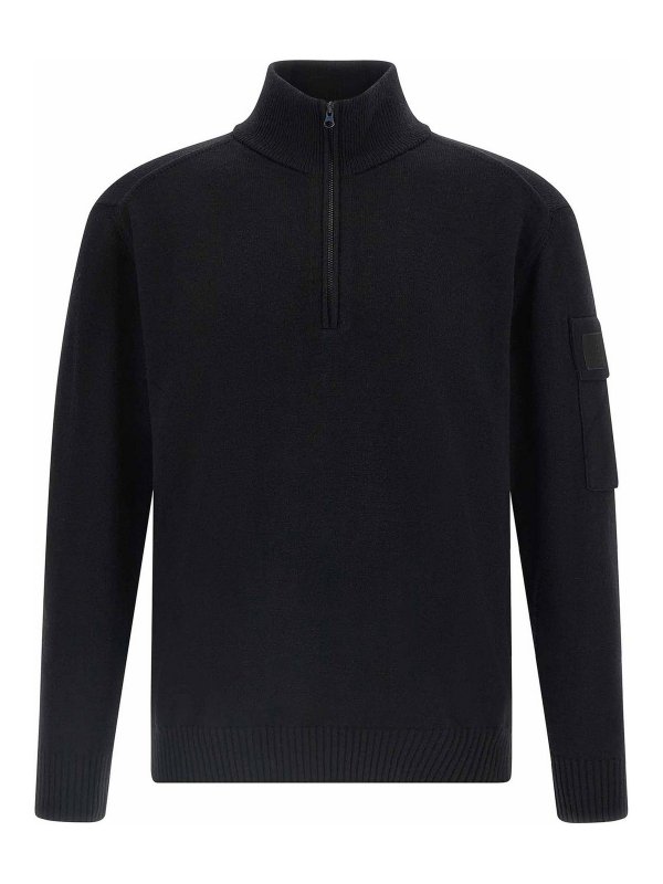 C.P. COMPANY: cardigans - Half Zip Sweater