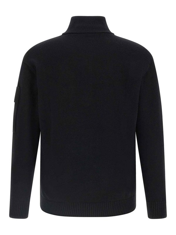 C.P. COMPANY: cardigans online - Half Zip Sweater