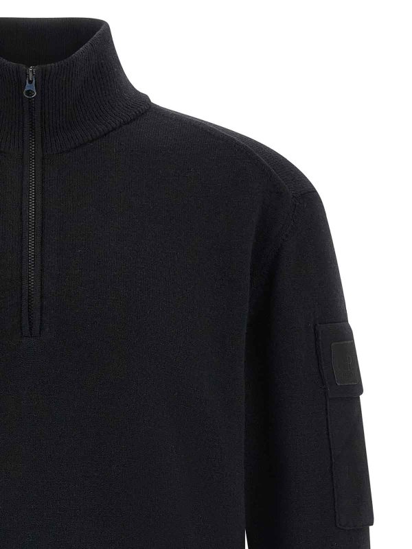 The Best Shops C.P. COMPANY: cardigans - Half Zip Sweater