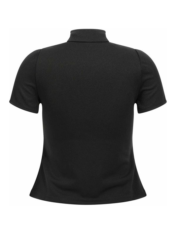 Courreges: Top e canotte online - Interlock Top zippato