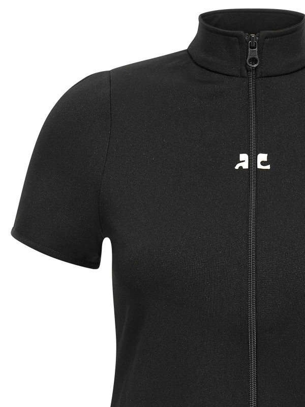 The Best Shops Courreges: Top e canotte - Interlock Top zippato