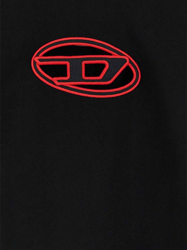 スウェットシャツ/セーター - 黒 shop online: DIESEL