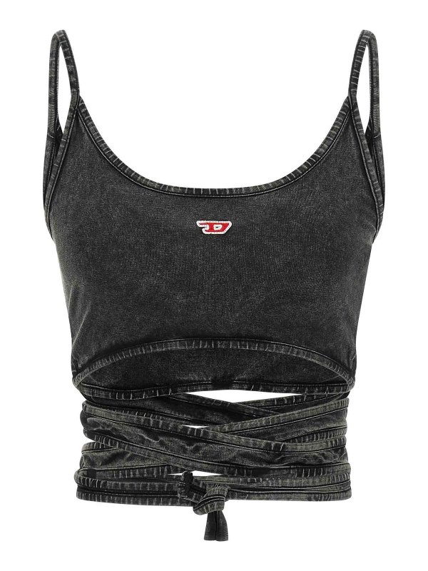 DIESEL: Tops & Tank tops - Leya Tail Top