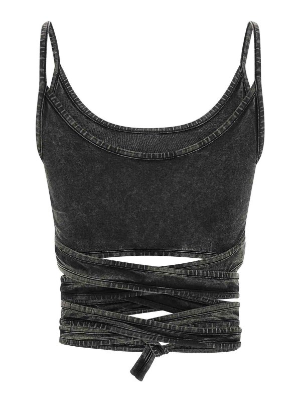 DIESEL: Tops & Tank tops online - Leya Tail Top