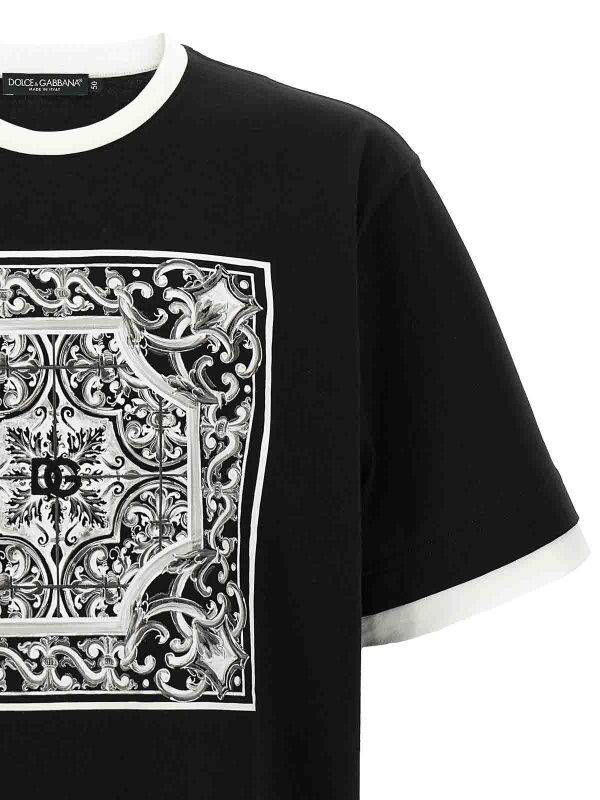 The Best Shops DOLCE & GABBANA: T-shirts - T-Shirt - Blanc