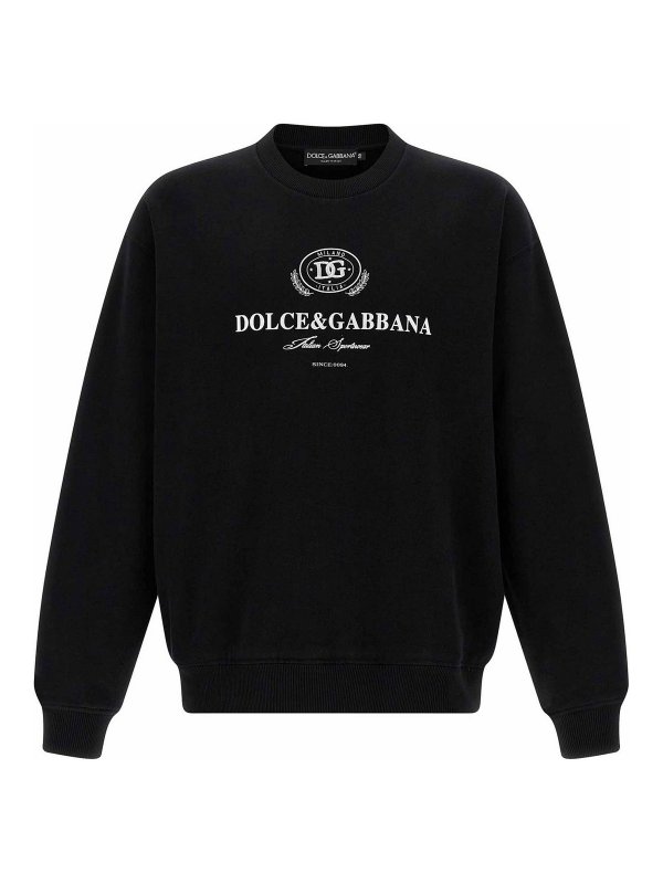 DOLCE & GABBANA: Sweatshirts & Sweaters - Logo Sweatshirt