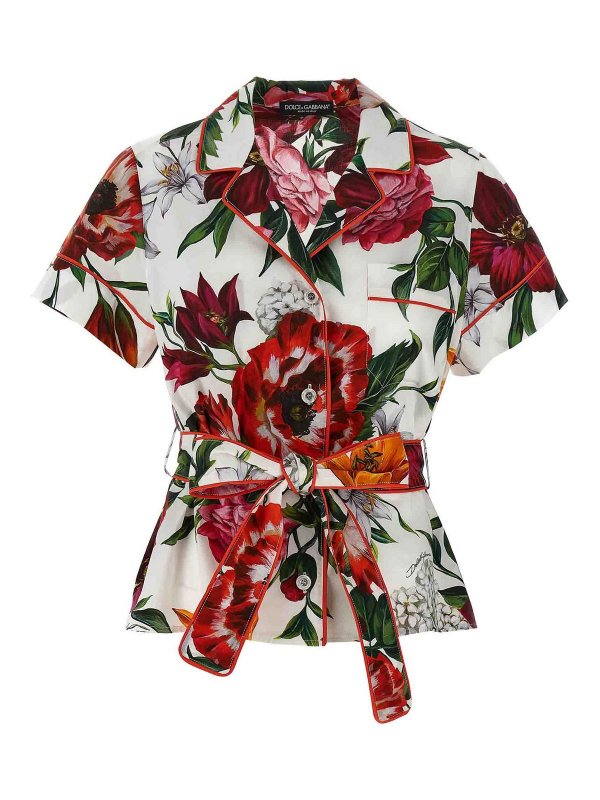 DOLCE & GABBANA: shirts - Vanity Pajama Shirt