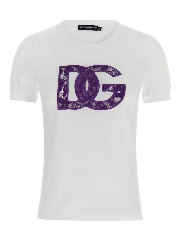 DOLCE & GABBANA: Camisetas - Camiseta - Blanco