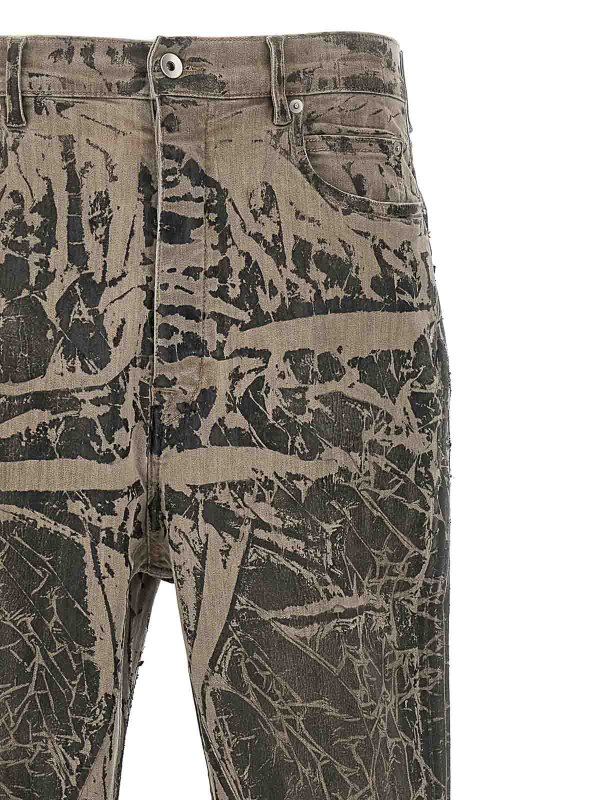 The Best Shops DRKSHDW: ブーツカットジーンズ - ブーツカットジーンズ - グレー