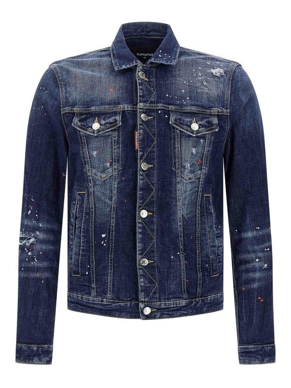 DSQUARED2: casual jackets - Dan Jean Jacket
