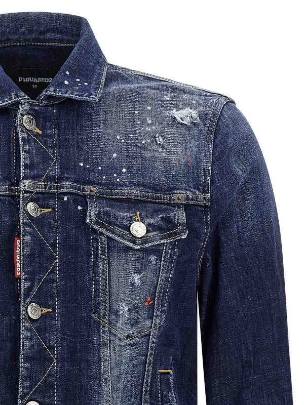 The Best Shops DSQUARED2: casual jackets - Dan Jean Jacket