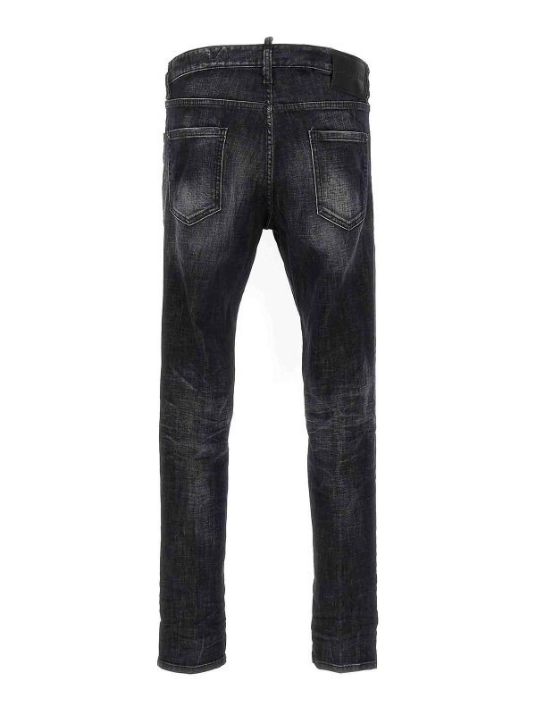 DSQUARED2: Bootcut online - Bootcut Jeans - Schwarz
