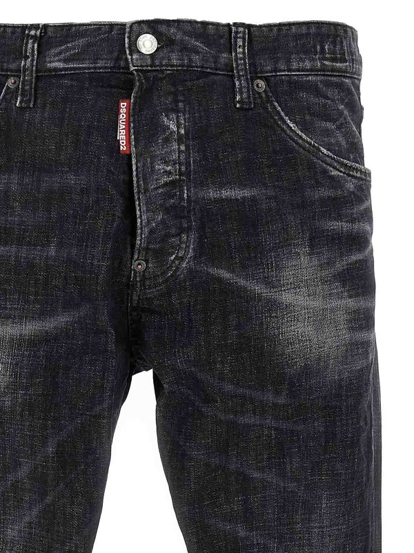 The Best Shops DSQUARED2: Bootcut - Bootcut Jeans - Schwarz