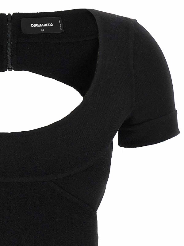 The Best Shops DSQUARED2: abiti al ginocchio - BodyCon tagliato il vestito