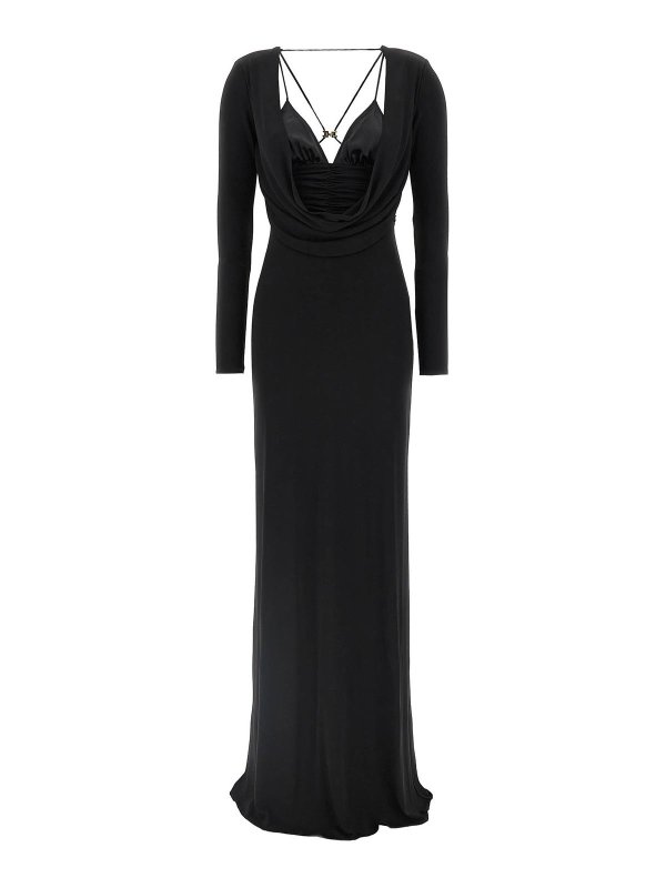 ELISABETTA FRANCHI: knee length dresses - Dress