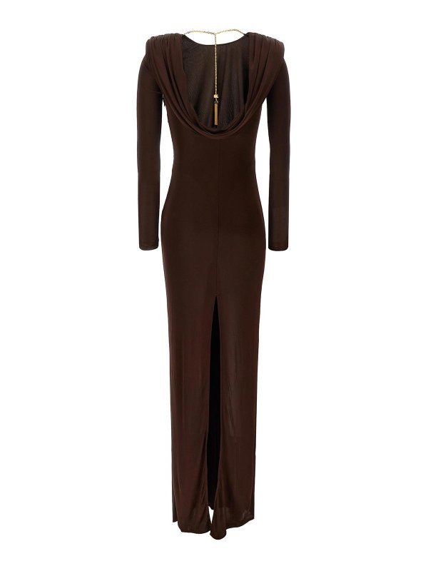 ELISABETTA FRANCHI: abiti lunghi online - Abito a catena